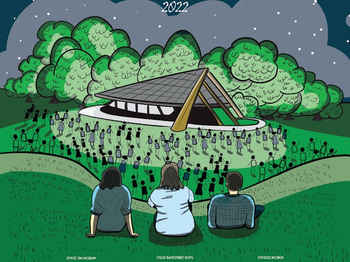 Illustration - Blossom Music Center 2022 Commemorative Poster
(available for purchase in the shop)