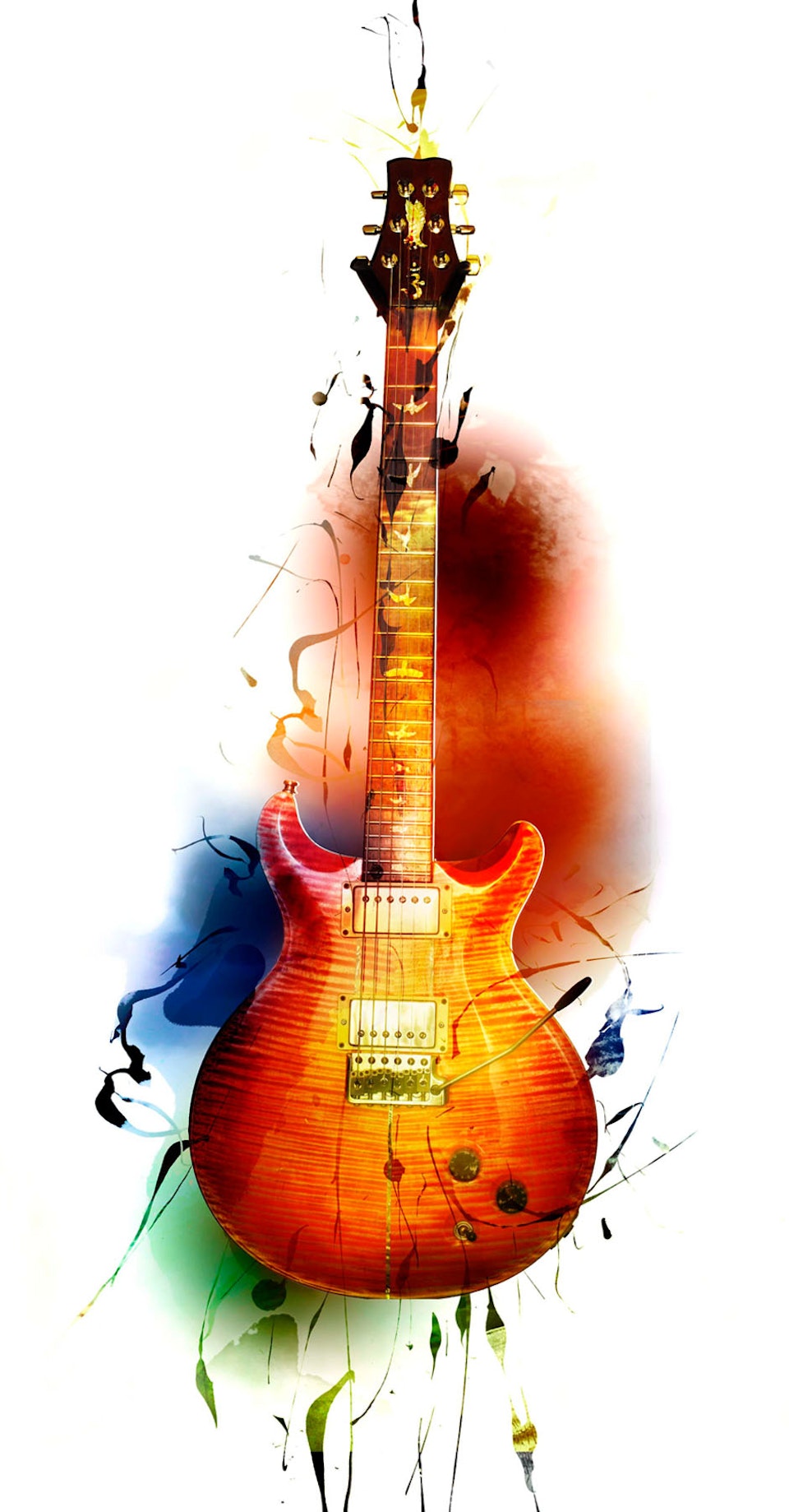 Santana Guitar Heaven - Packaging art
