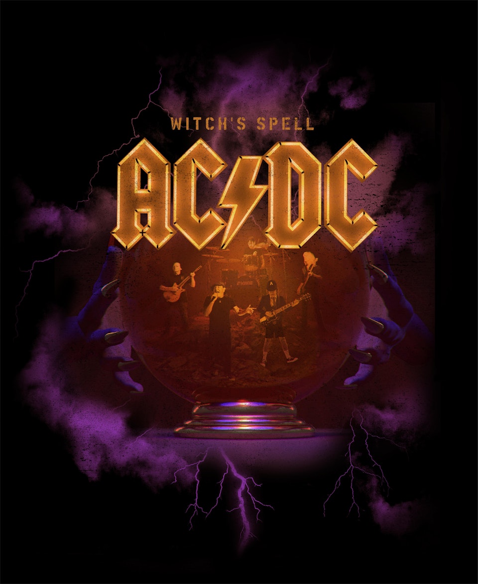 AC/DC WItch's Spell picture disc and tees