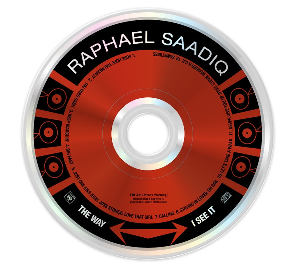 Raphael Saadiq The Way I See It - CD art