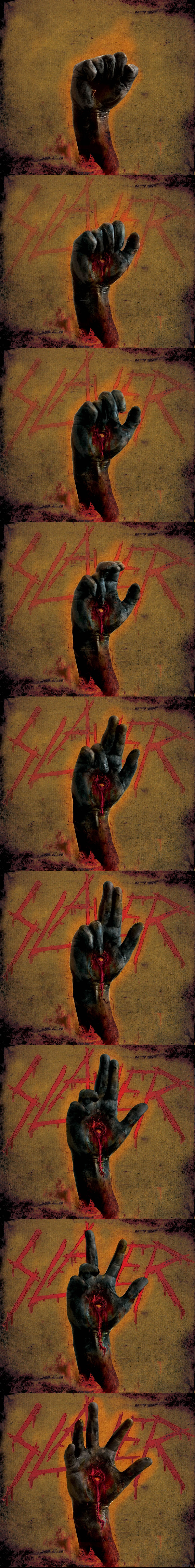 Slayer Christ Illusion - Lenticular cover