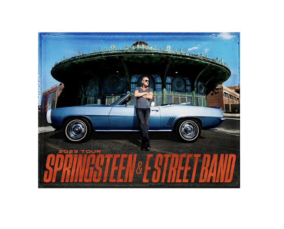 Springsteen 2023 announcement merch