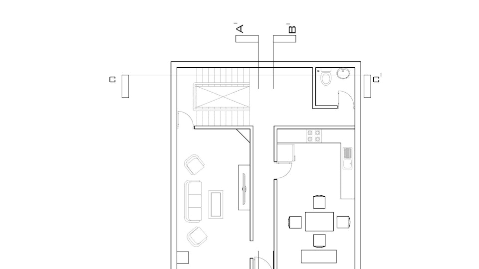 ARCHITECTURAL DRAWINGS - Duplex Condo Plan Section