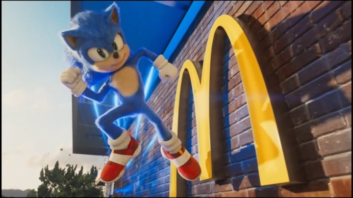 Sonic The Hedgehog 2 - McDonald's Happy Meal (US) Commercial