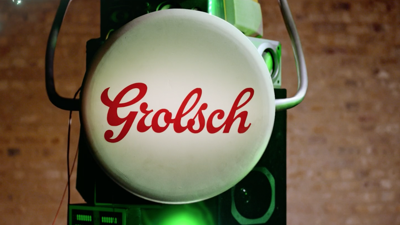 Grolsch - Speaker Bottle TVC -