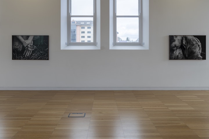 Alchemy 2, Alchemy 1 Embrace, 2023, Luan Gallery. Exhibition Documentation by Louis Haugh