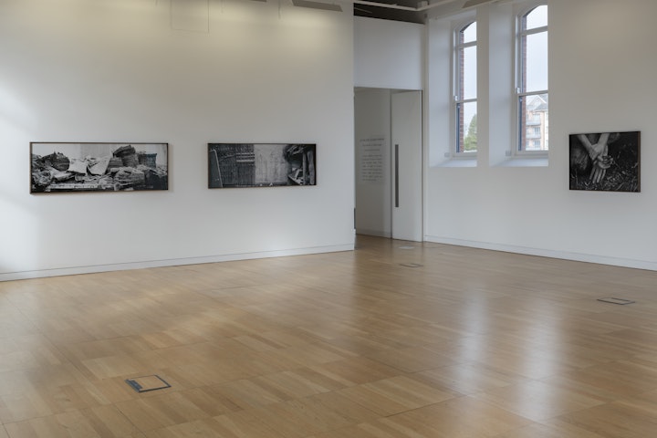 Springs Hotel: Logbooks & Key, 2007, Alchemy 2, 2023, Luan Gallery. Exhibition Documentation by Louis Haugh