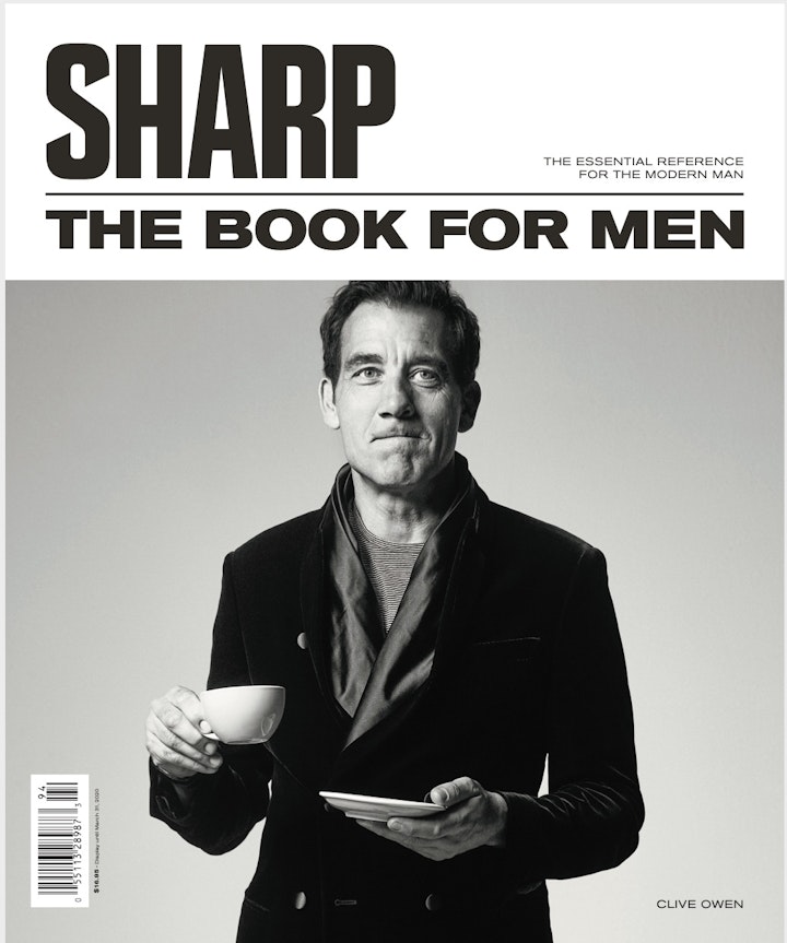 SHARP Magazine by Leigh Kelly feat. Clive Owen