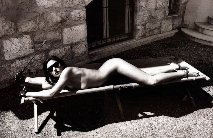 Monica Bellucci by Helmut Newton for VOGUE ITALA