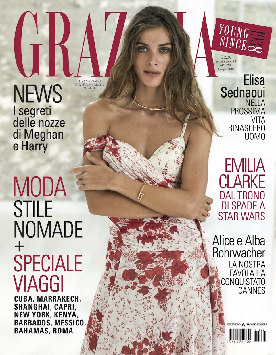 GRAZIA Italy by David Oldham feat. Elisa Sednaui - GRAZIA Italy by David Oldham
