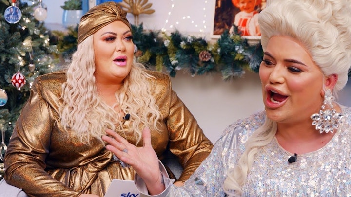 Gemma Collins & Baga Chipz | Have Heated Christmas Debate (about Mary Poppins)