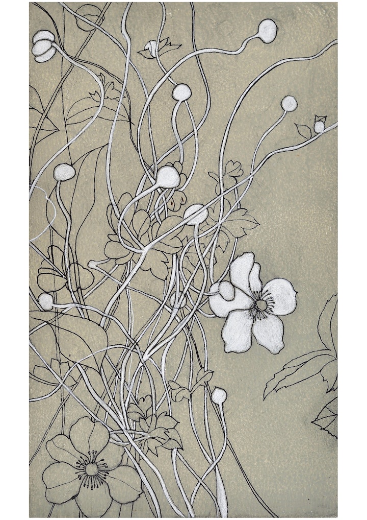 'Anenome'
A3 Giclee print on Platinum Etching