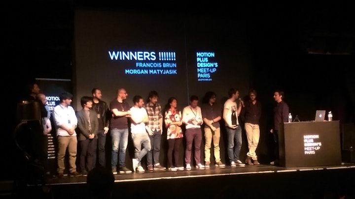 Winner Creative Jam Motion plus design 2015