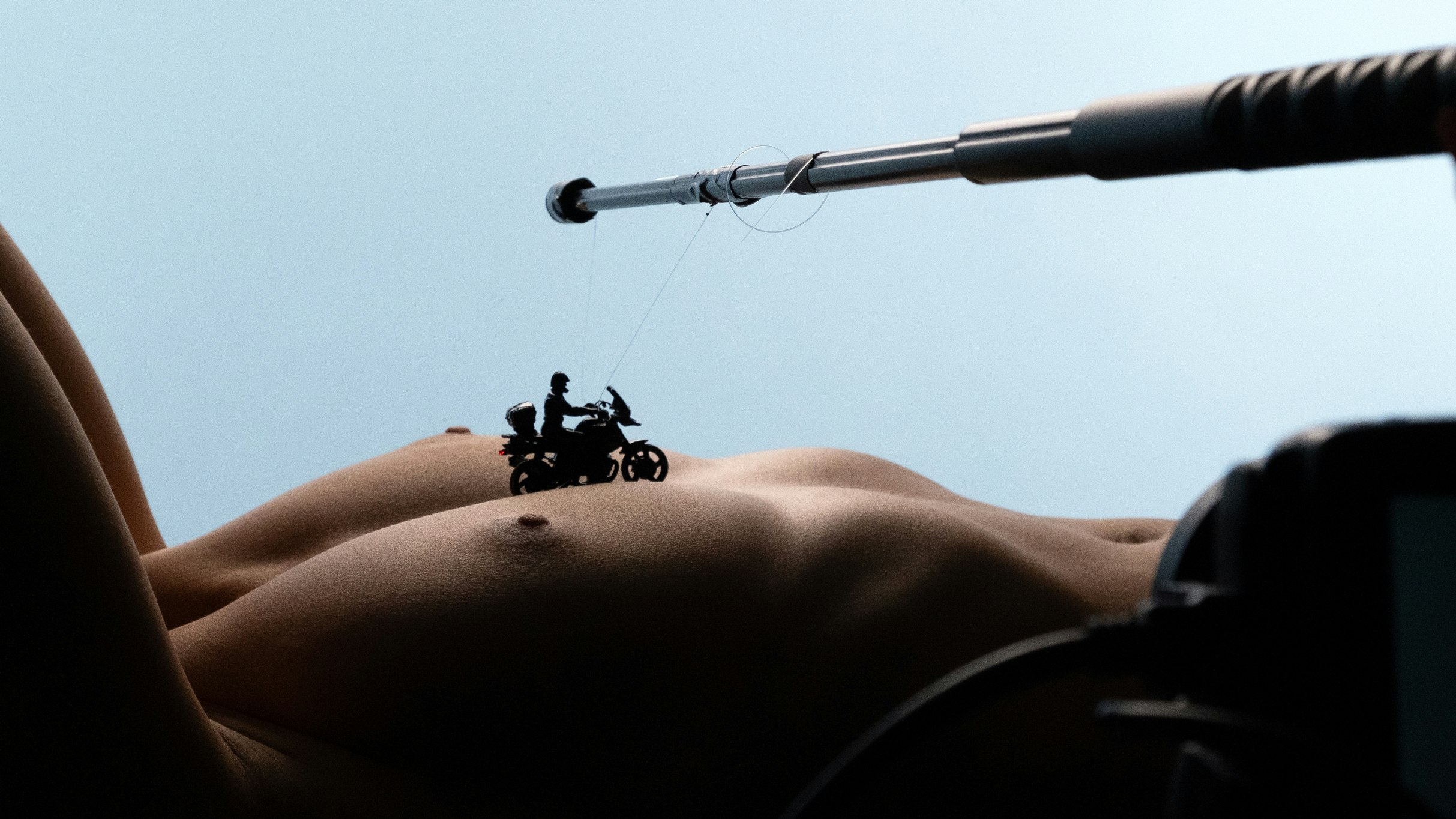 Backstage du tournage Mermaid Road, photo par @Daniel Nazaré