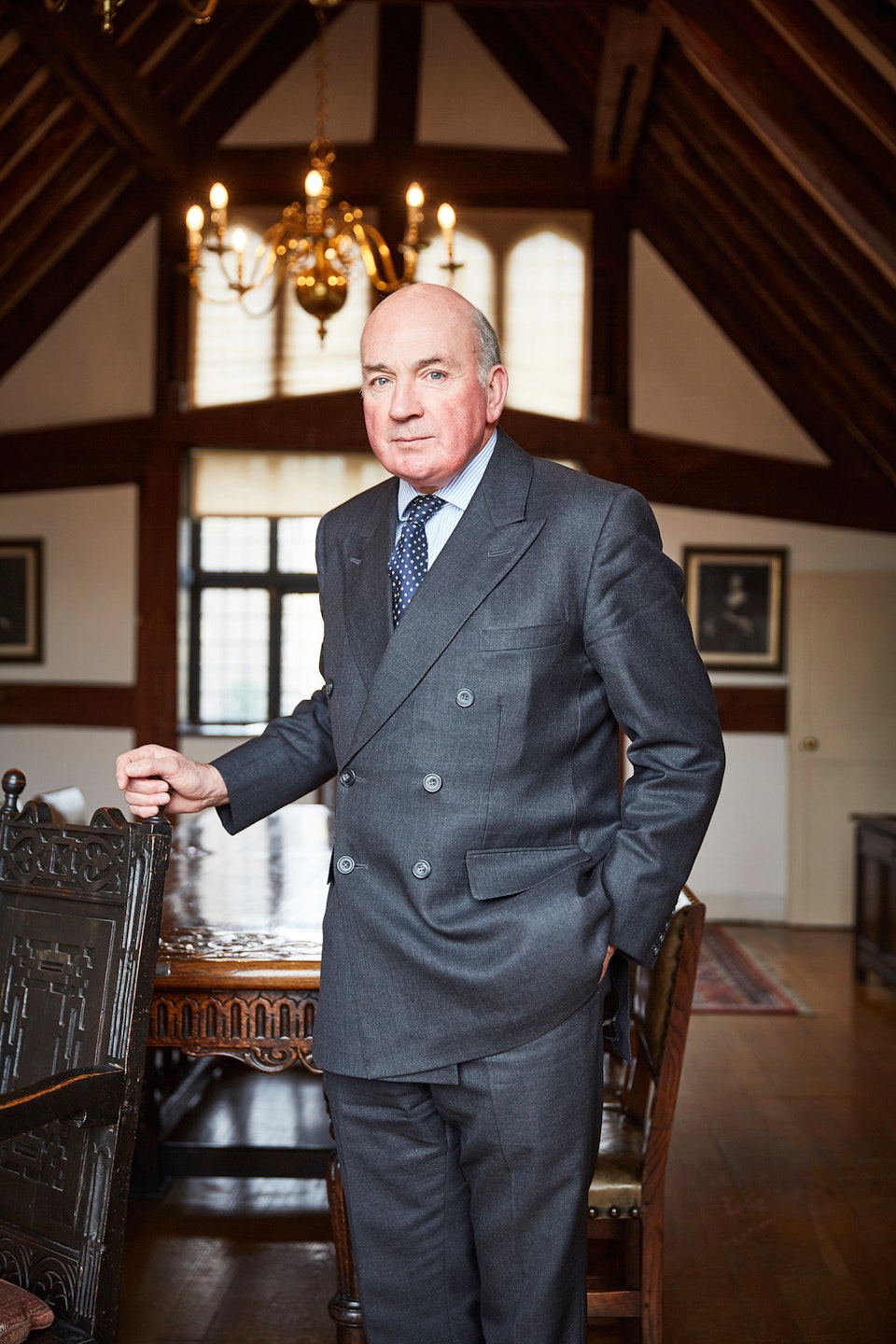 Portraits - Lord Dannatt - Photographed at The Tower Of London for The London Magazine / Cedar Content