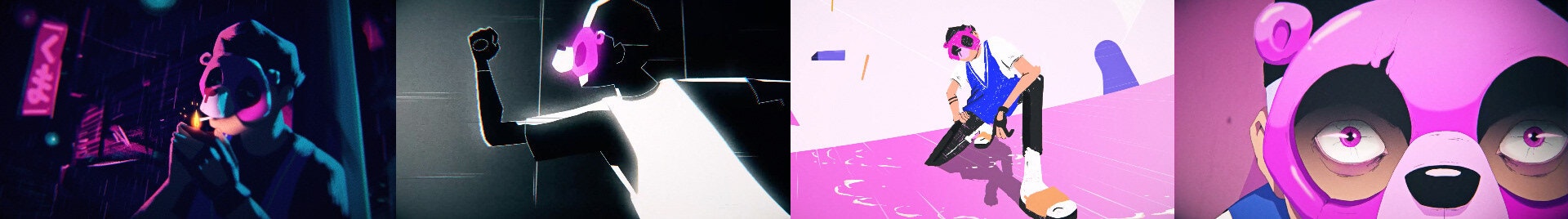 Art direction of different illustration styles