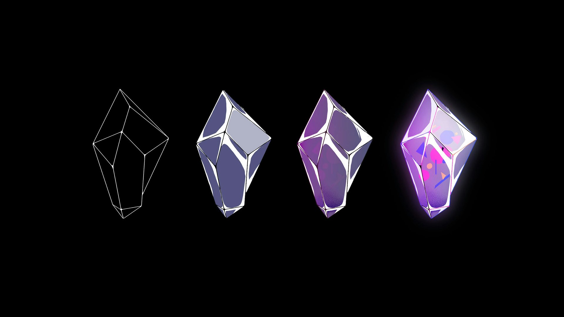 3D magic diamond design