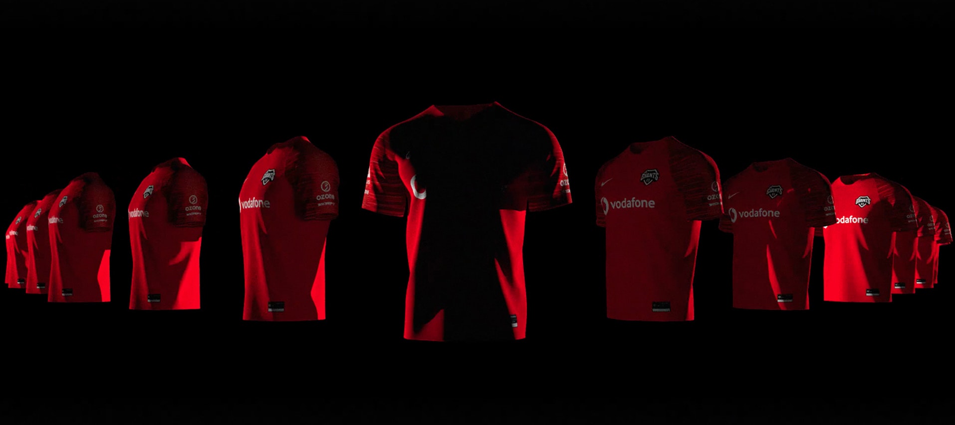 Nike x Vodafone Giants styleframe
