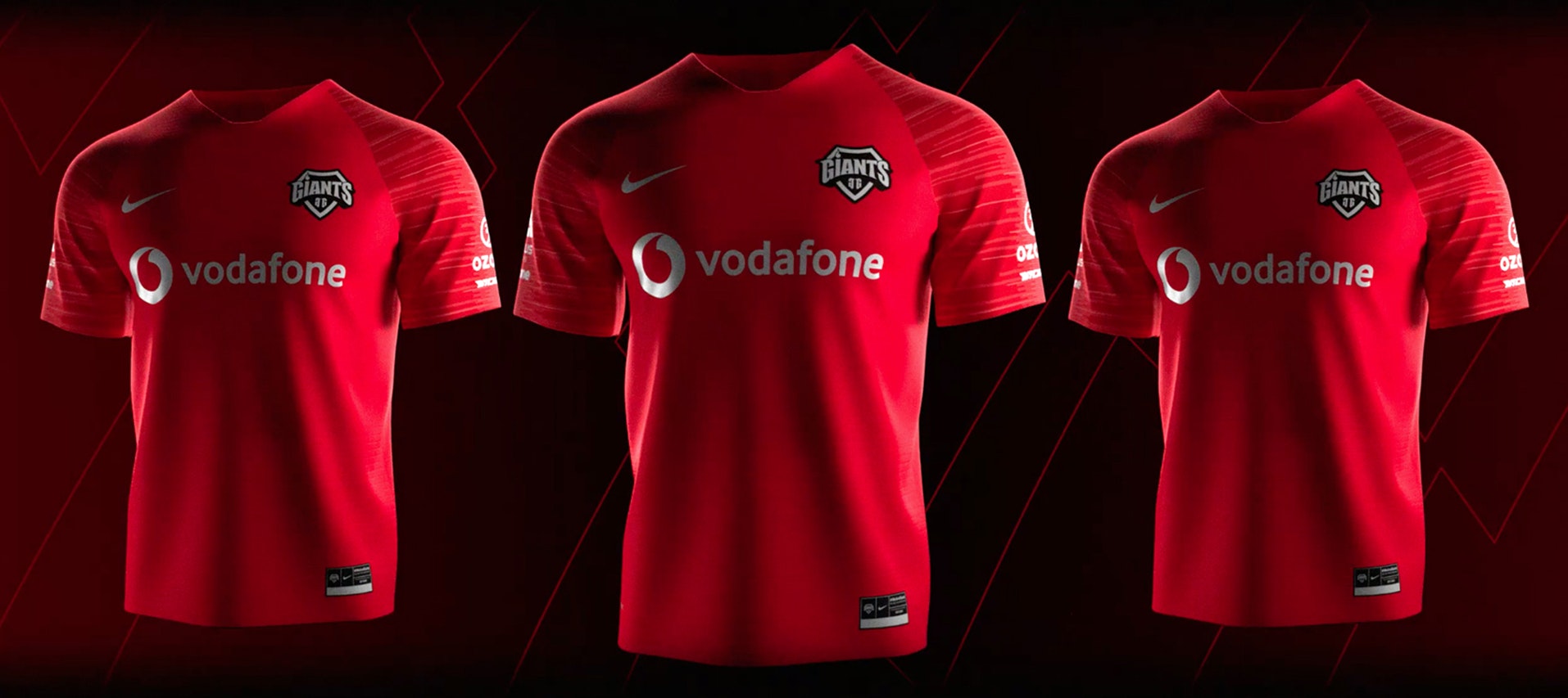 Nike x Vodafone Giants styleframe
