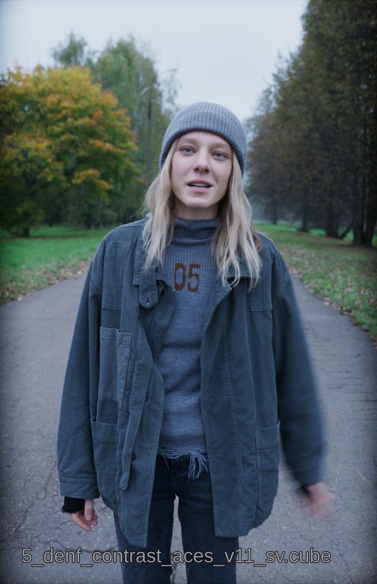 LUT №5 - базовый REC.709 ACES 1.1, с добавлением контраста