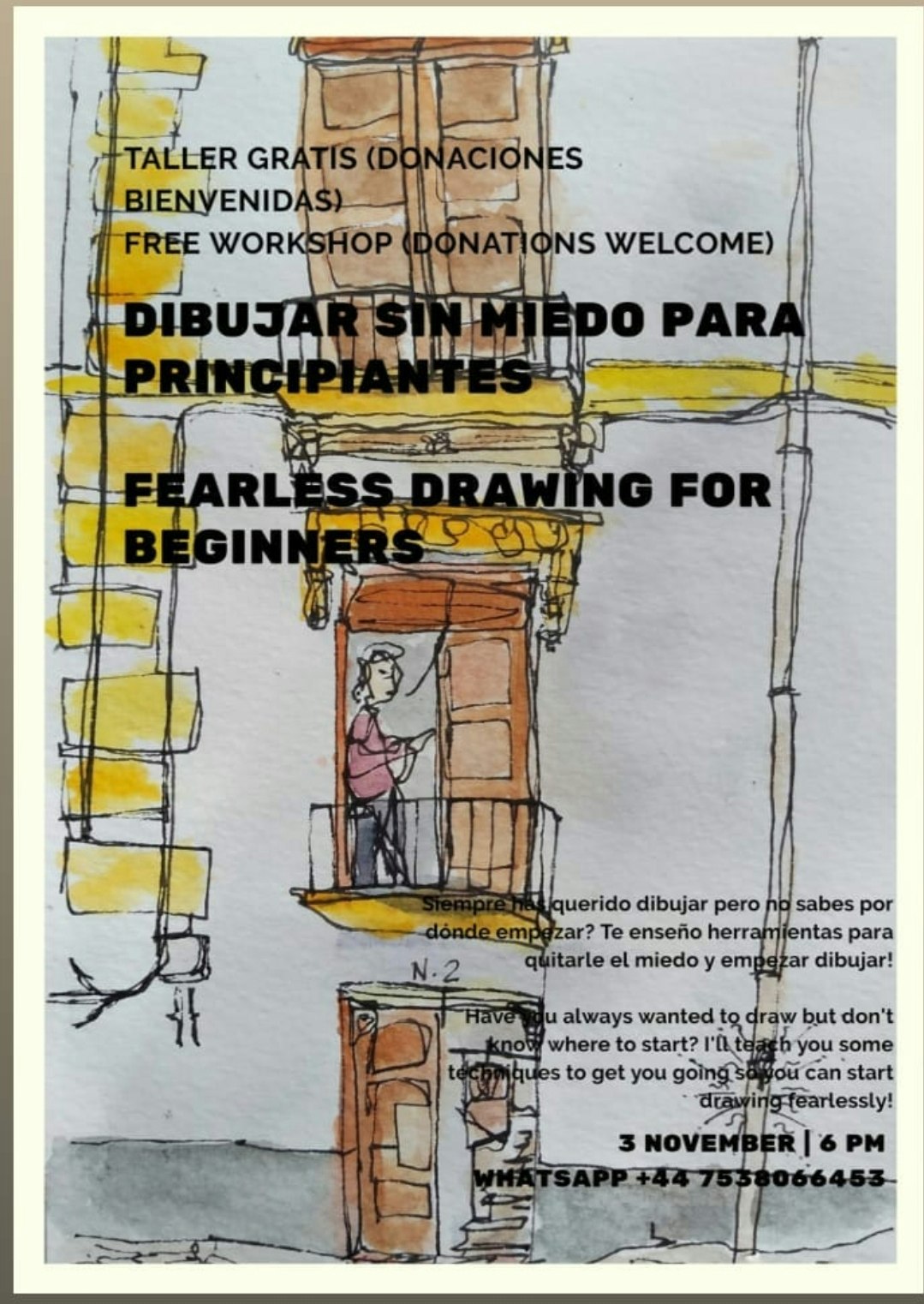 Fearles Drawing for Beginnners Workhop -