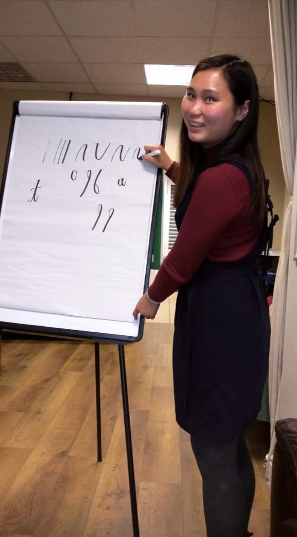 Brush lettering workshop - Teaching a brush lettering workshop at a local church in London as part of their community outreach programme of events
