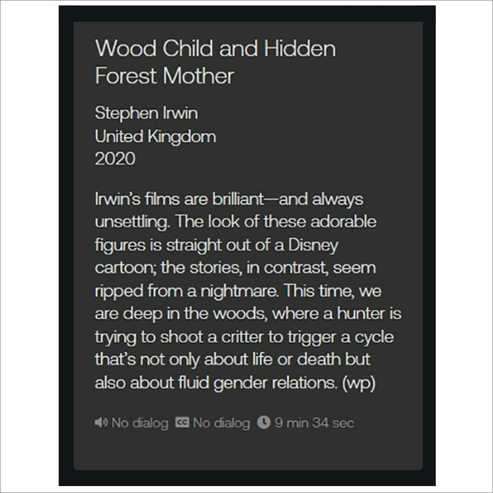 Vienna Shorts 28 5 2 6 Small Time Inc Animation Director Stephen Irwin Vienna Shorts 28 5 2 6 Small Time Inc Animation Director Stephen Irwin