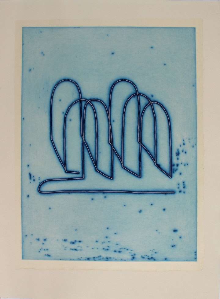Text, Context, Texture, Architexture - <i>Padovan Arches.</i> 30 x 22 in. Etching,
1983.