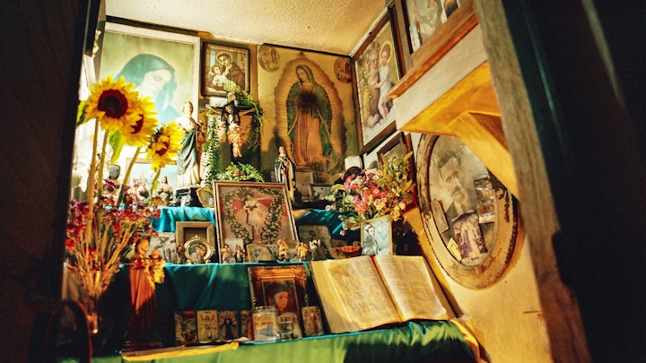 Photography - My landlady had an altar in SanCristóbal, Mexico.