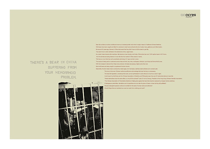 Acres Bear Bile Hemorrhoid -