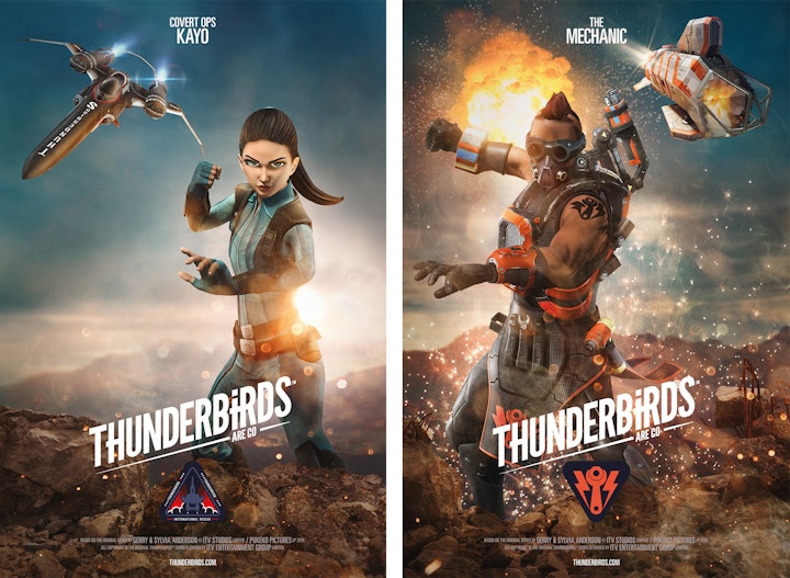 Jason Ford - Thunderbirds Season 2 Portraits