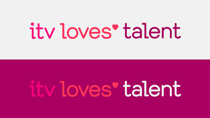 Jason Ford - ITV Loves Talent Horizontal Logos