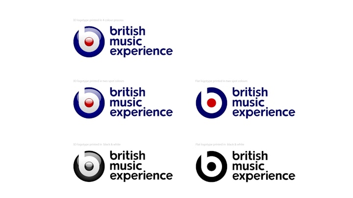 Jason Ford - British Music Experience Logos