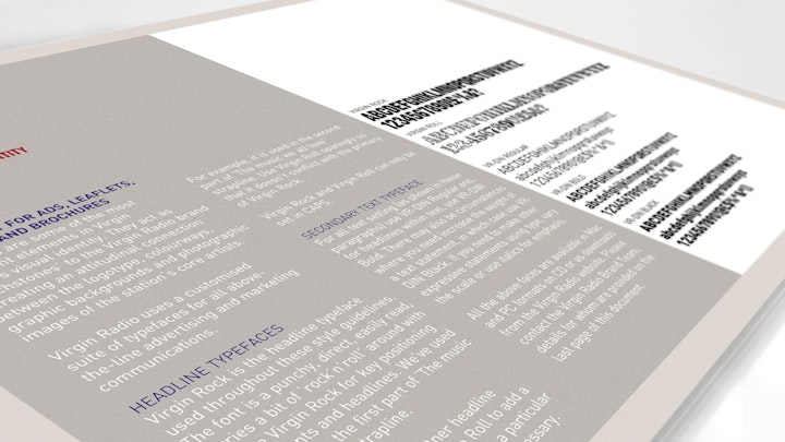 Jason Ford - Virgin Radio Brand Guidelines