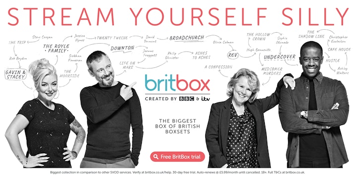 Jason Ford - Britbox Out of Home Advertising
