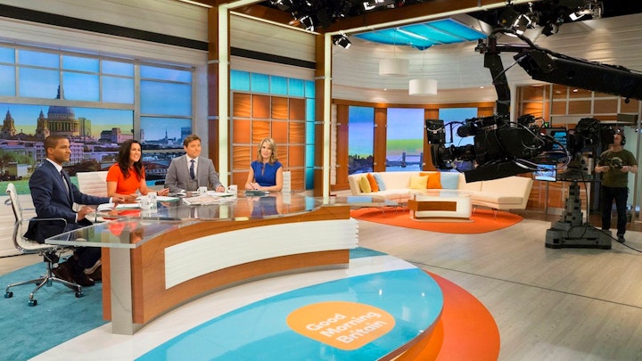 Jason Ford - Good Morning Britain Presenters on set