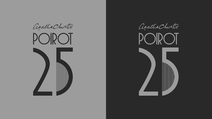 Jason Ford - Poirot 25th Anniversary Logos