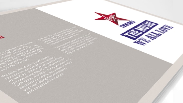 Jason Ford - Virgin Radio Brand Guidelines