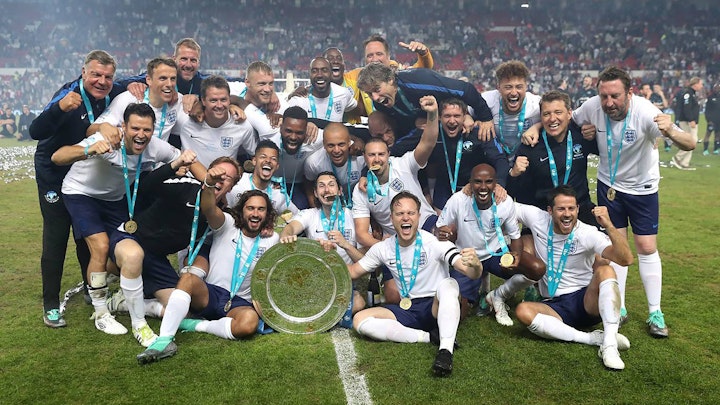 Jason Ford - Soccer Aid Winners Team England