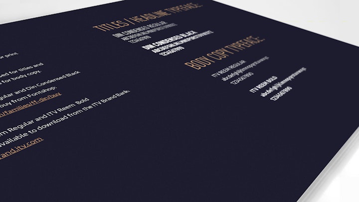 Jason Ford - ITV Box Office Brand Guidelines