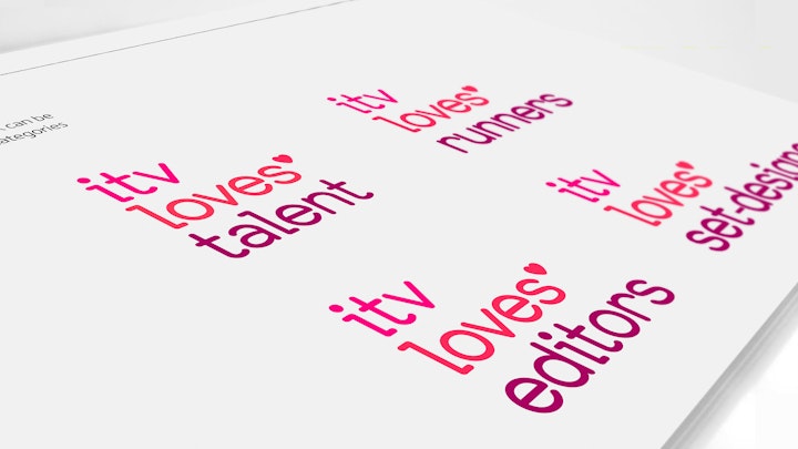 Jason Ford - ITV Loves Talent Brand Guidelines