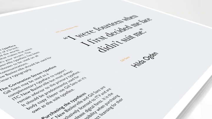 Jason Ford - Coronation Street 60th Brand Guidelines