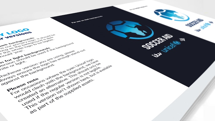 Jason Ford - Soccer Aid Brand Book