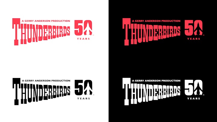 Jason Ford - Thunderbirds 50th Logos