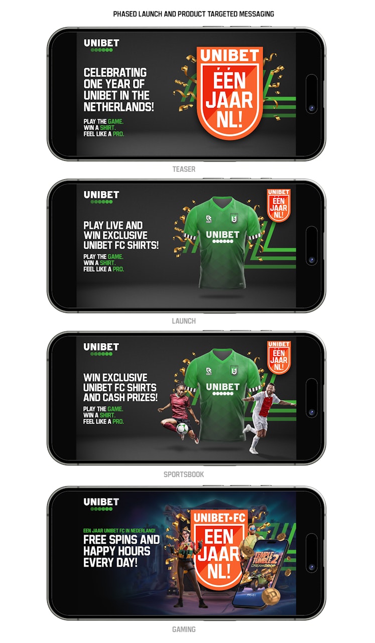 UniBet app interface
