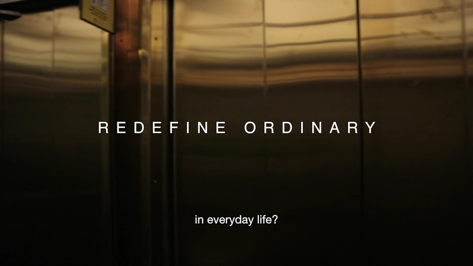 Redefine Ordinary / Jan Gleie
