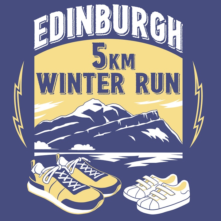 Logo for running event aimed at involving participants of various ages / levels. Logo appeared on web marketing, event signage and other collateral.