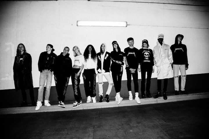 Metallica x Selfridges design direction.