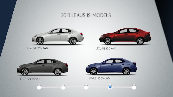 Lexus x Detroit Auto Show Wheelstand