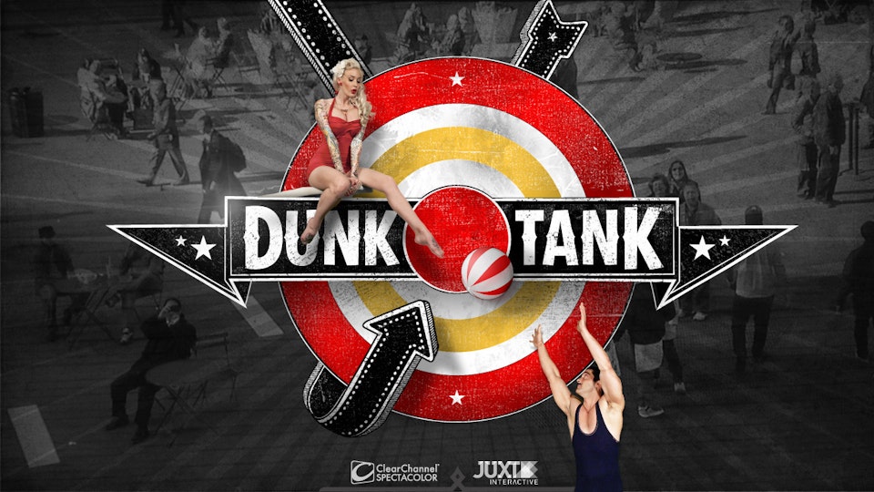 Clear Channel x Times Square Dunk Tank Augmented Reality